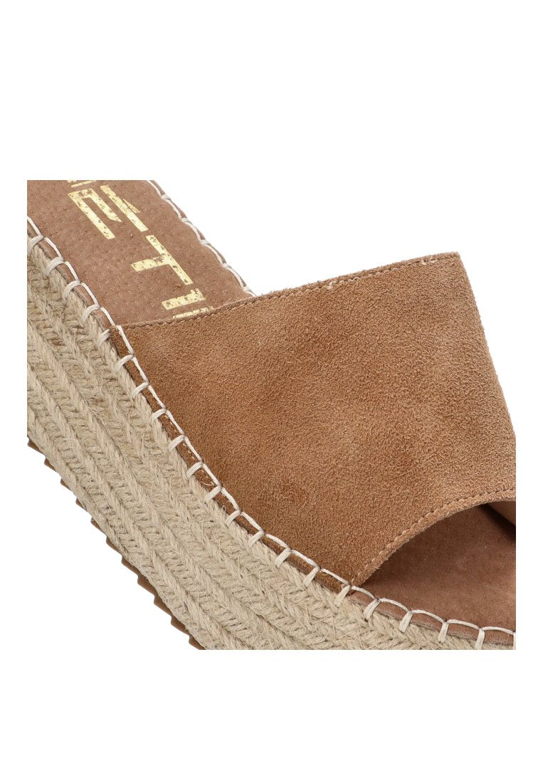SANDALIA DE PALA ABAMA 10056 ETIKA MUJER CAMEL