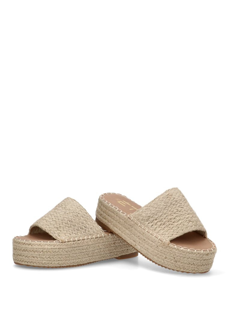 SANDALIA PALA ESPARTO LA GUIRRA 10057 ETIKA MUJER NATURAL