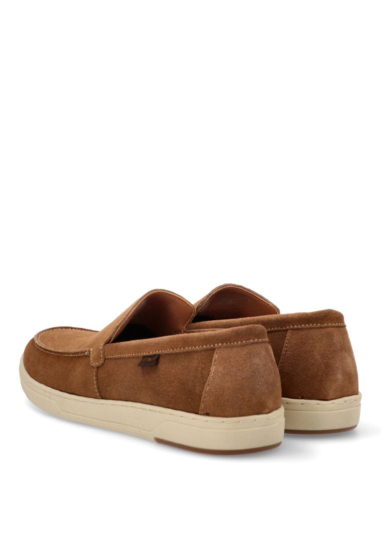 MOCASIN PIEL CABALLERO 82027 ETIKA HOMBRE CAMEL