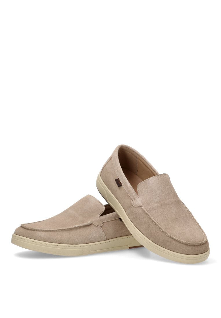 MOCASIN PIEL CABALLERO 82027 ETIKA HOMBRE TAUPE