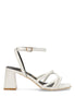 SANDALIA TIRAS CHAROL ETIKA 90005 SALADETA, MUJER BLANCO Blanco