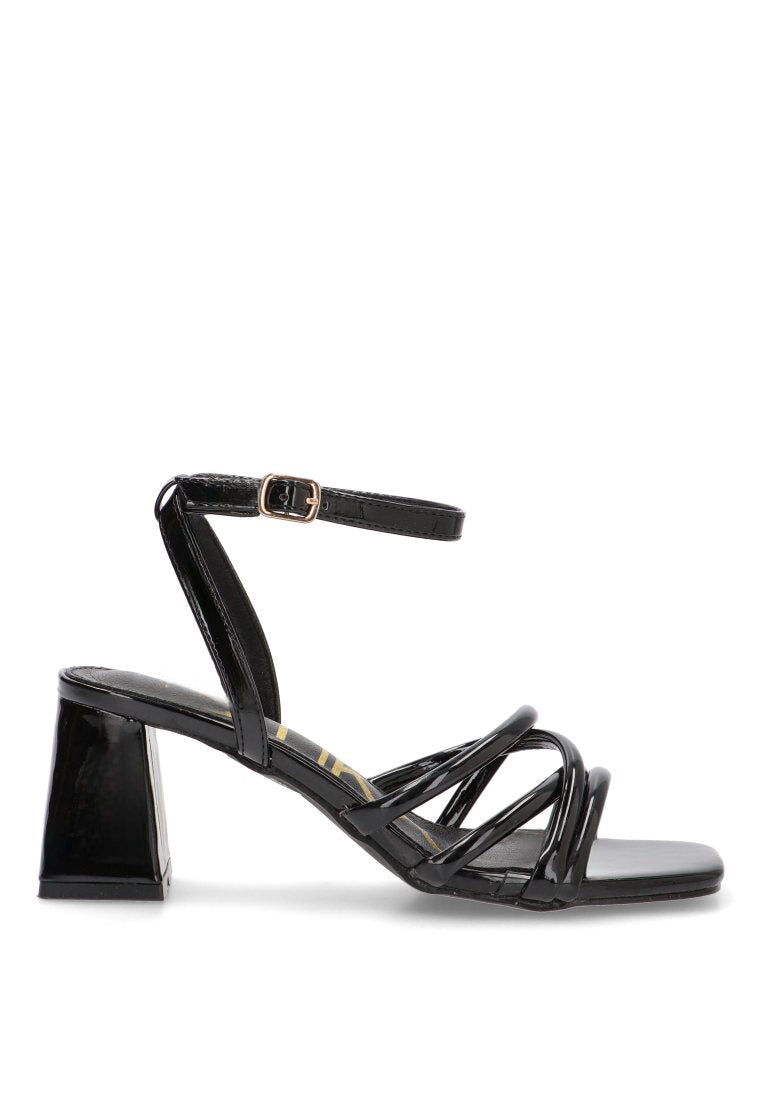 SANDALIA TIRAS CHAROL SALADETA 90005 ETIKA MUJER NEGRO