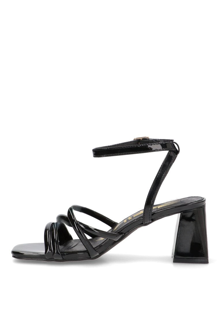 SANDALIA TIRAS CHAROL SALADETA 90005 ETIKA MUJER NEGRO