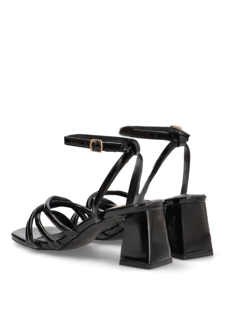 SANDALIA TIRAS CHAROL SALADETA 90005 ETIKA MUJER NEGRO