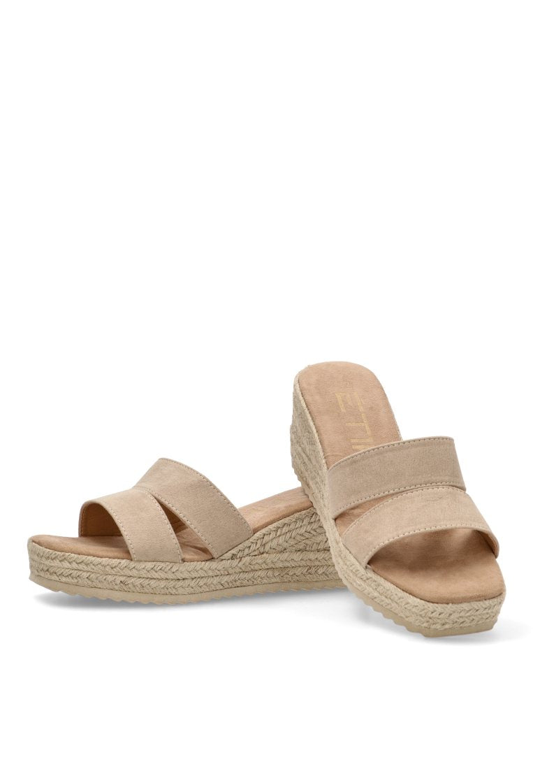 SANDALIA CUyA RADAZUL 10054 ETIKA MUJER TAUPE