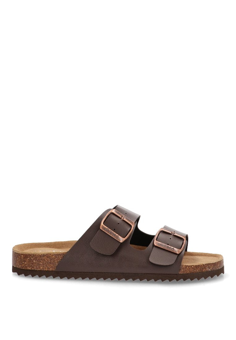 SANDALIAS BIO HEBILLA JABLILLO 41012 ETIKA HOMBRE MARRoN