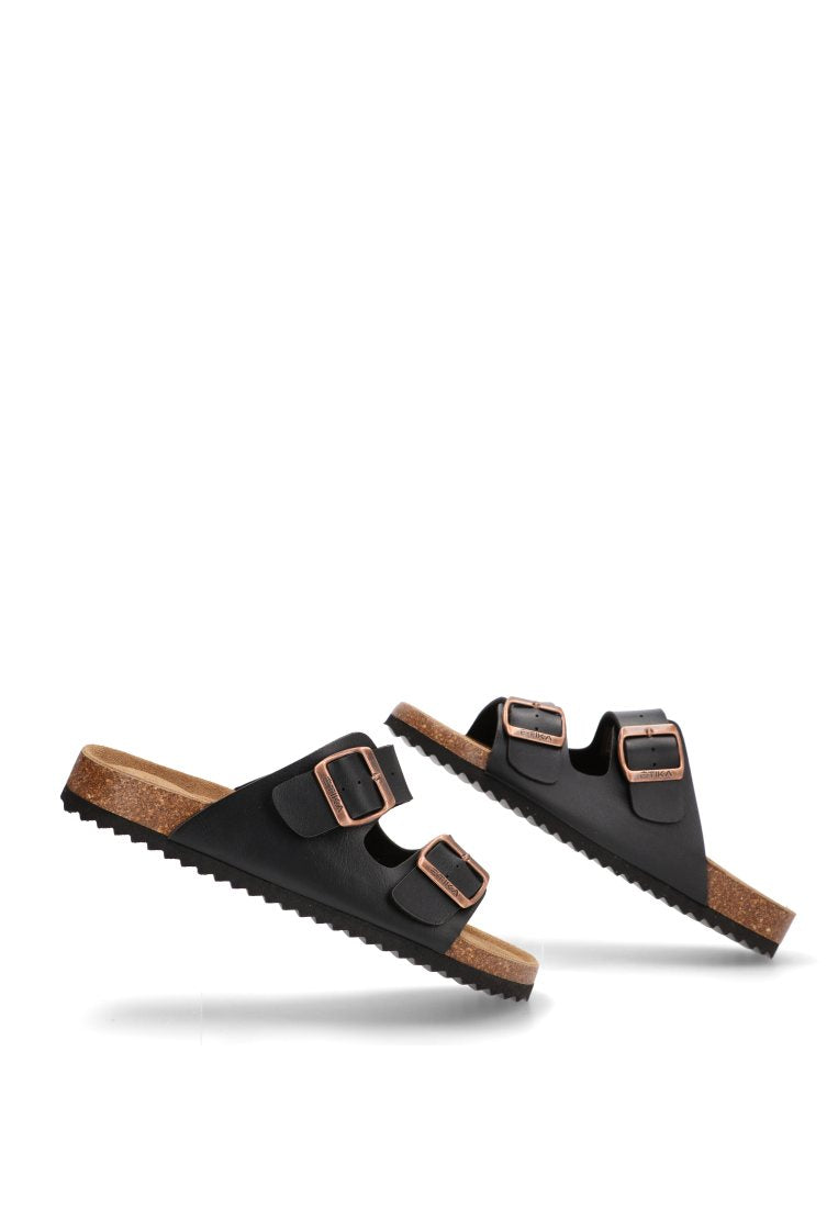 SANDALIAS BIO HEBILLA JABLILLO 41012 ETIKA HOMBRE NEGRO