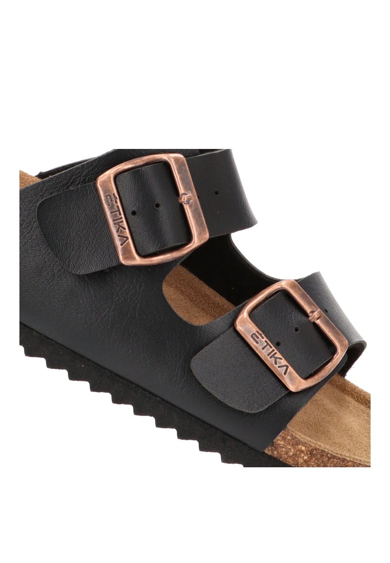 SANDALIAS BIO HEBILLA JABLILLO 41012 ETIKA HOMBRE NEGRO