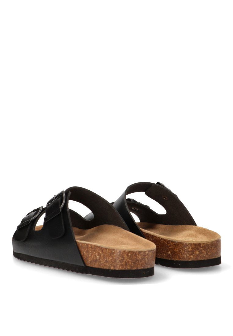 SANDALIAS BIO HEBILLA ARENAL 10015 ETIKA MUJER NEGRO