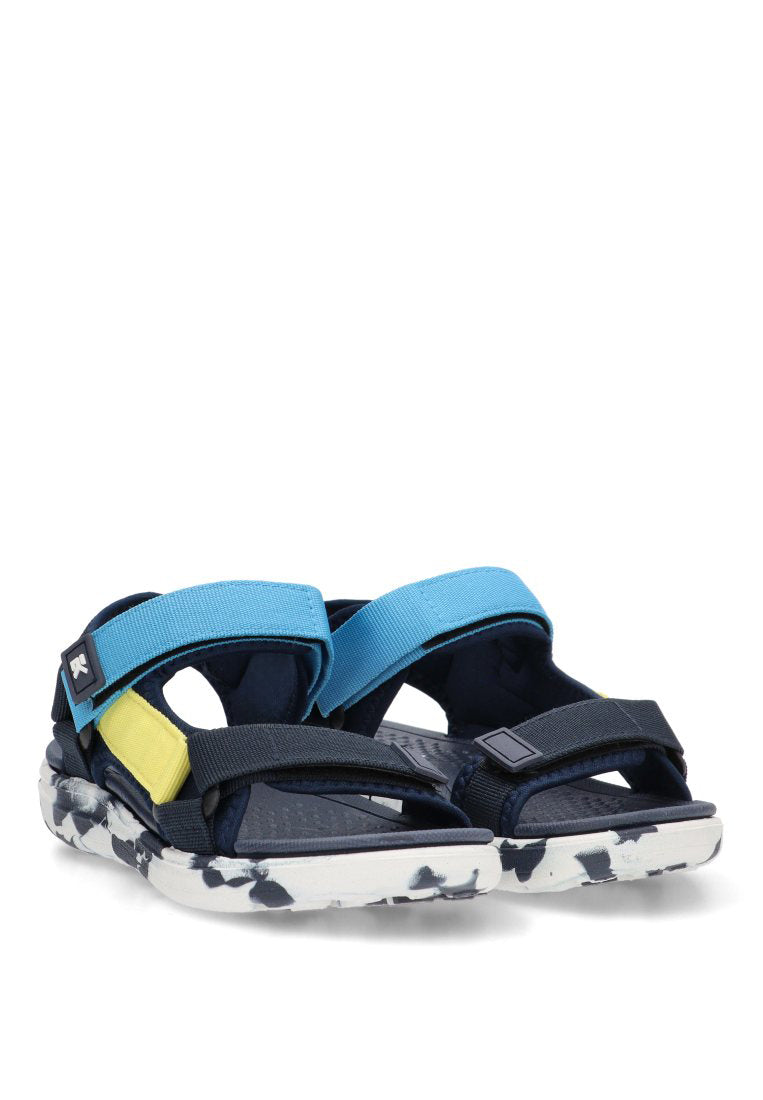 SANDALIA CALIFORNIANA VELCRO CALARREONA 17216 ETIKA NIyO AZUL