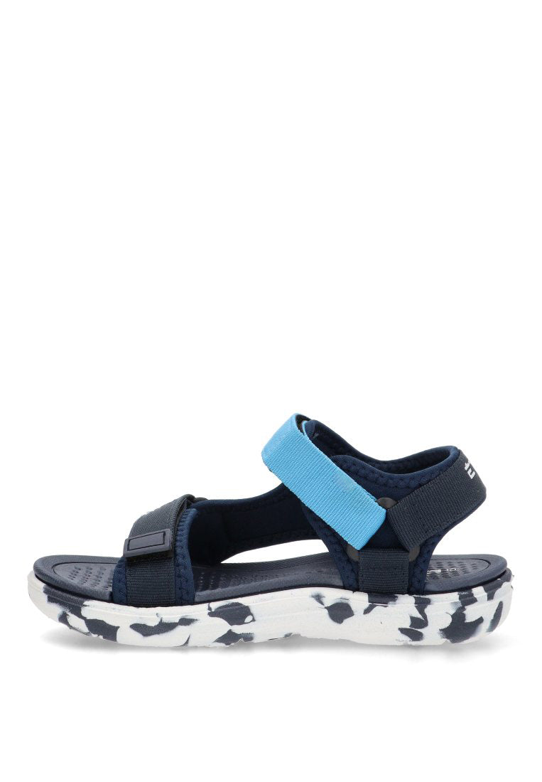 SANDALIA CALIFORNIANA VELCRO CALARREONA 17216 ETIKA NIyO AZUL