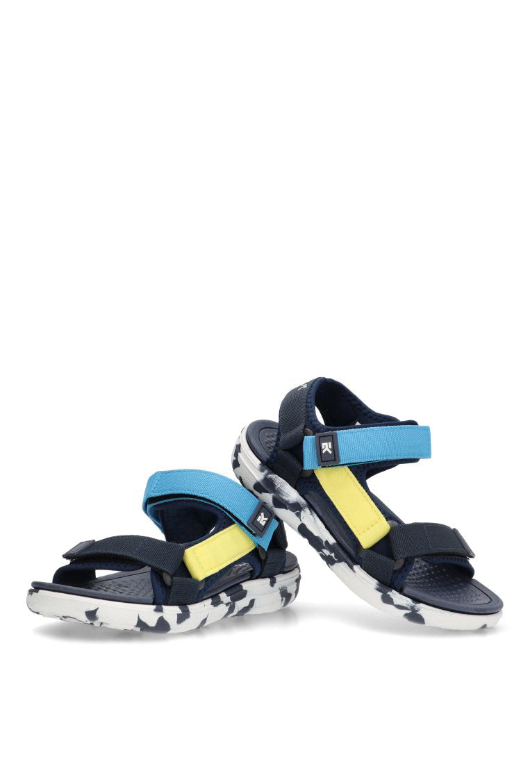 SANDALIA CALIFORNIANA VELCRO CALARREONA 17216 ETIKA NIyO AZUL