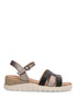 SANDALIA CUÑA ARMONY 40011 LEVITHA, MUJER PLOMO Plomo