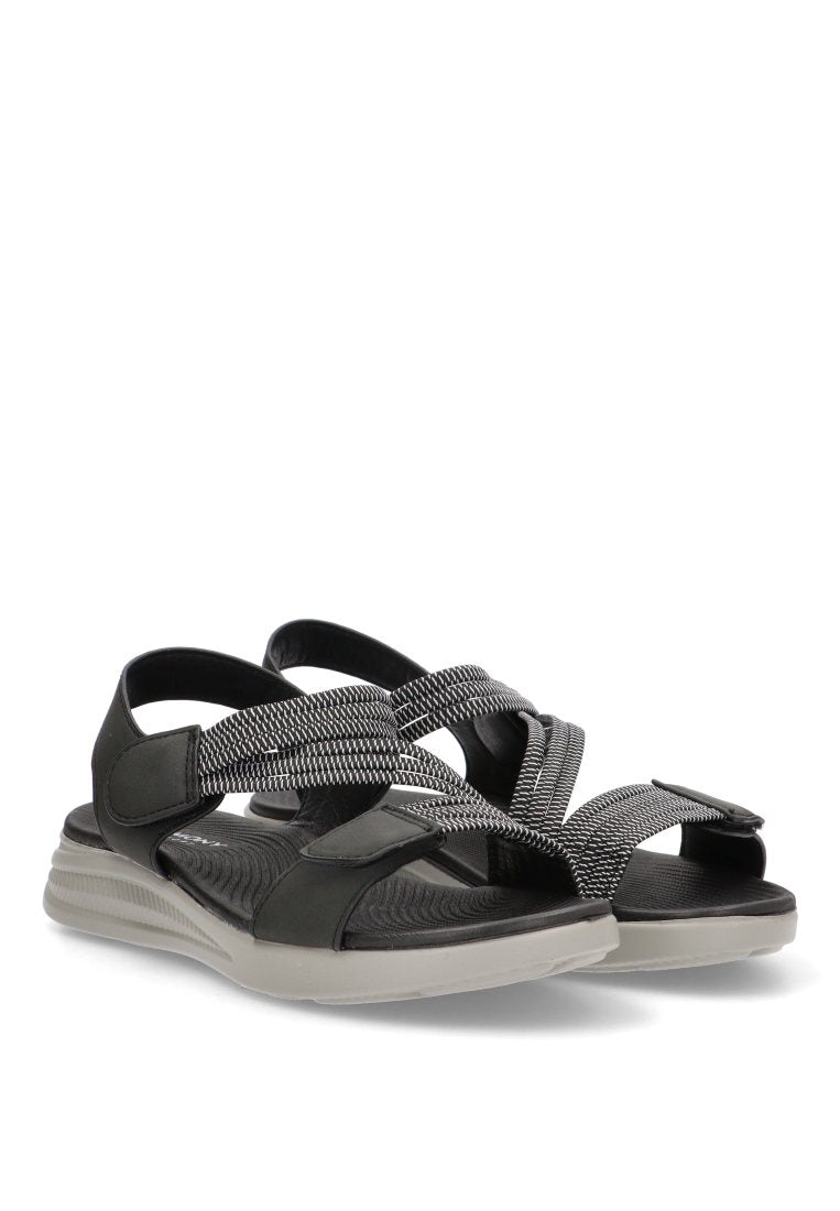 SANDALIA ARMONY TIRAS ENSENADA 41018 ARMONY MUJER NEGRO