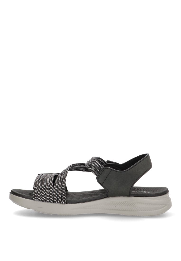 SANDALIA ARMONY TIRAS ENSENADA 41018 ARMONY MUJER NEGRO