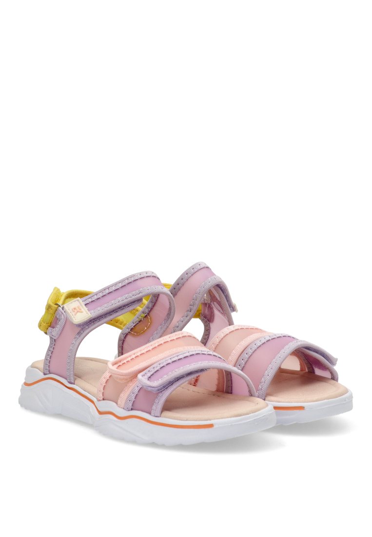SANDALIA VELCRO TARIDA 17213 ETIKA NIyA ROSA