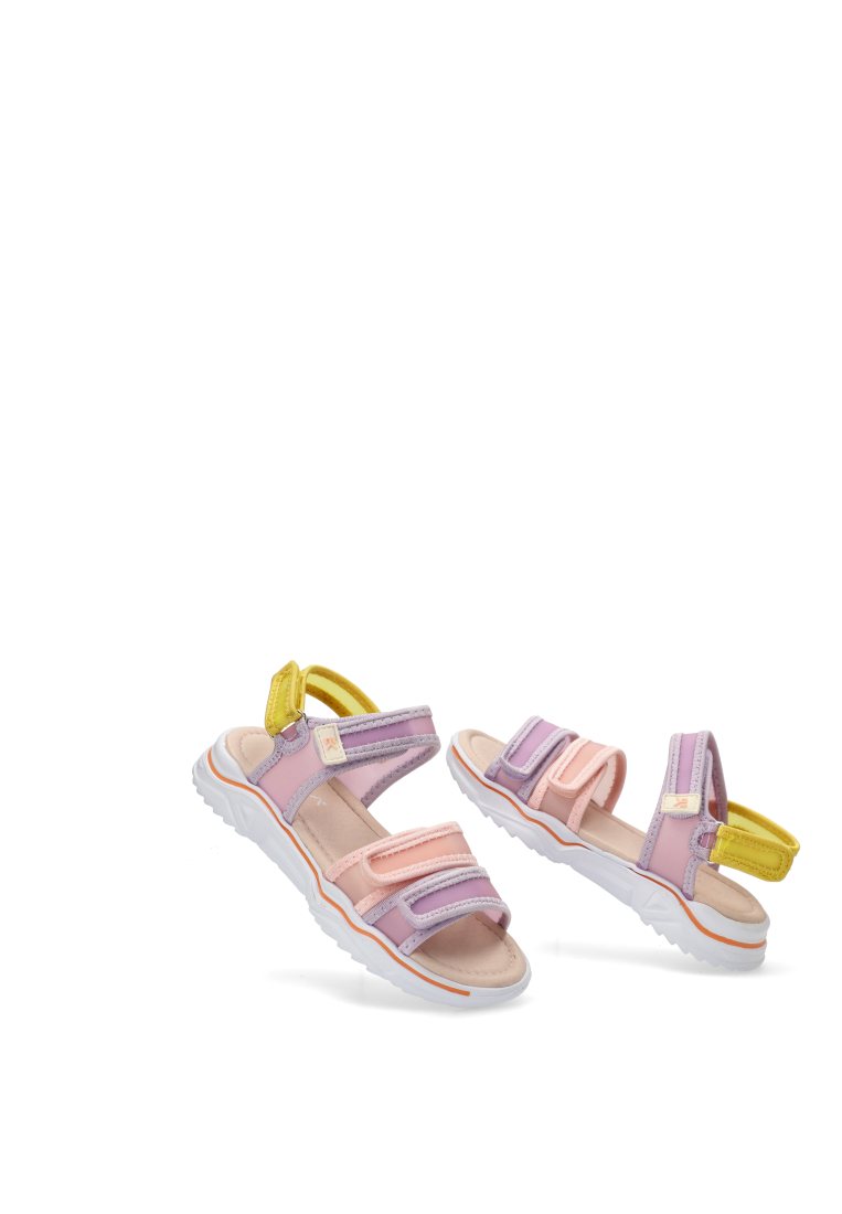 SANDALIA VELCRO TARIDA 17213 ETIKA NIyA ROSA