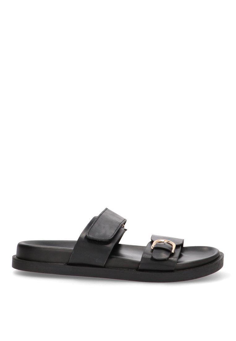 SANDALIA HEBILLA CANOVAS 01 10066 ETIKA MUJER NEGRO