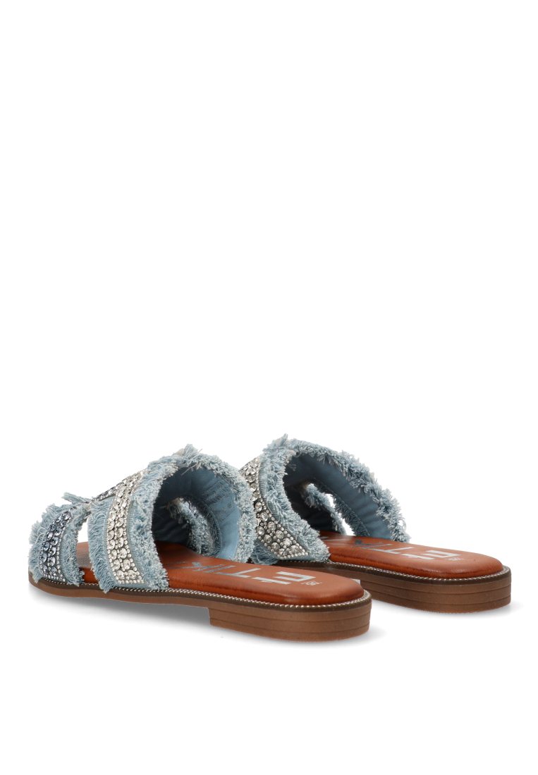 SANDALIA PLANA VAQUERA TROPEA 10050 ETIKA MUJER AZUL