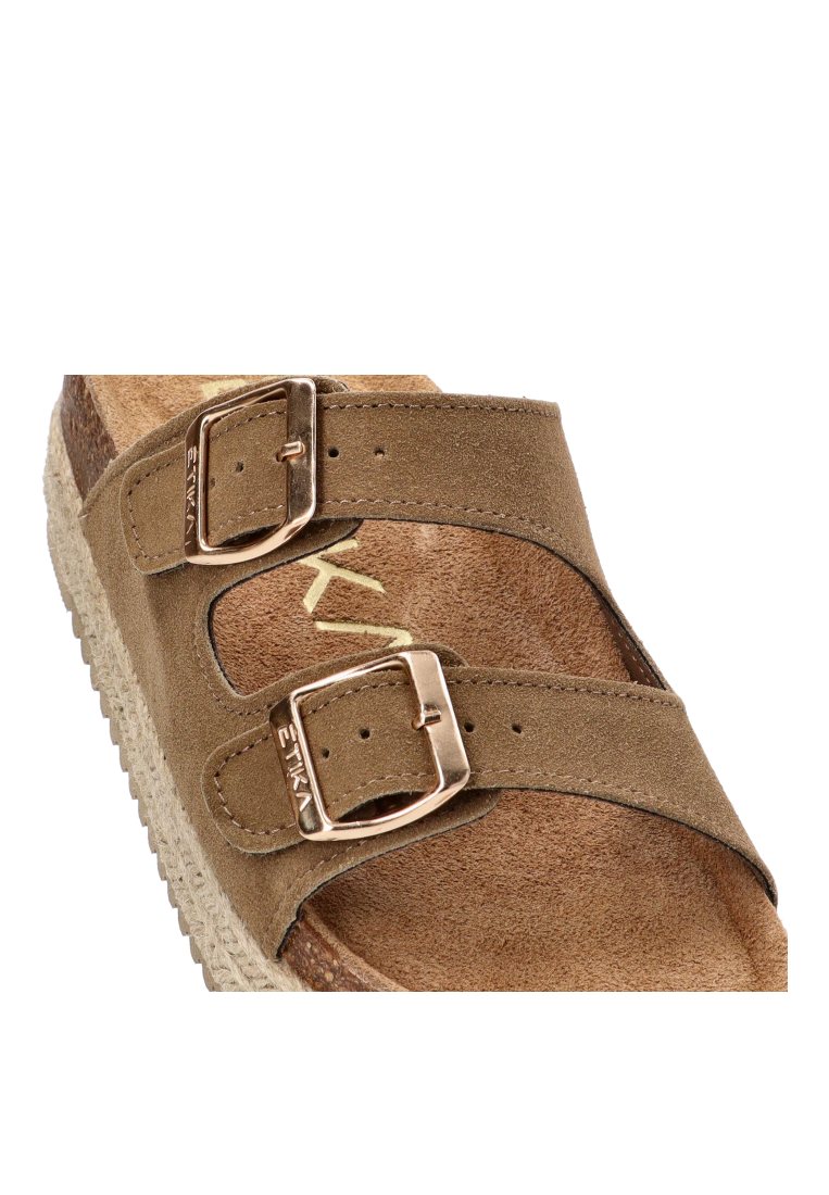 SANDALIAS BIO PISO DOBLE GALIOTA 10061 ETIKA MUJER TAUPE