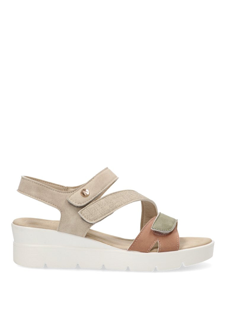 SANDALIA VELCRO CRUZADA PALMONES 40006 ARMONY MUJER NUDE