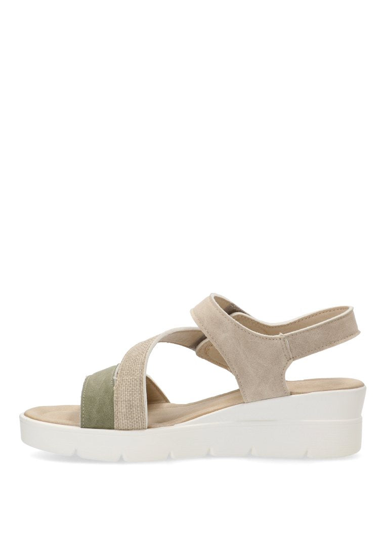 SANDALIA VELCRO CRUZADA PALMONES 40006 ARMONY MUJER NUDE