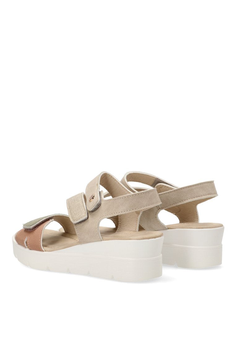 SANDALIA VELCRO CRUZADA PALMONES 40006 ARMONY MUJER NUDE