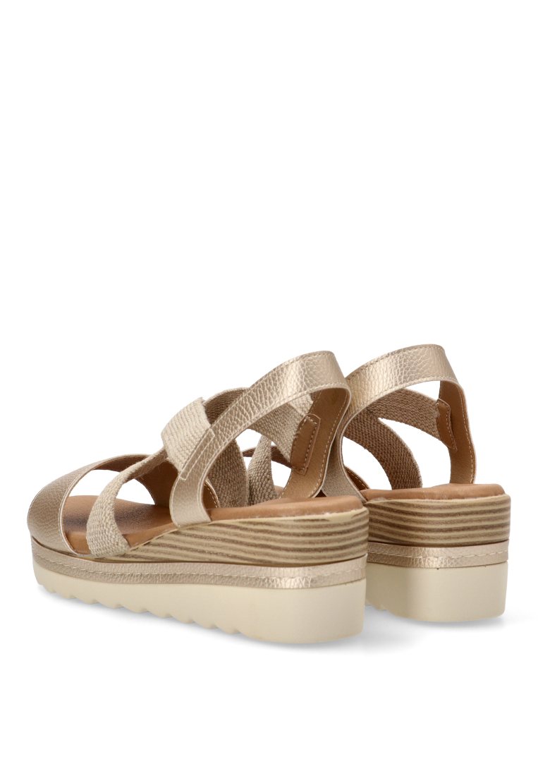 SANDALIA CRUZADA DELOS 40010 ARMONY MUJER ORO