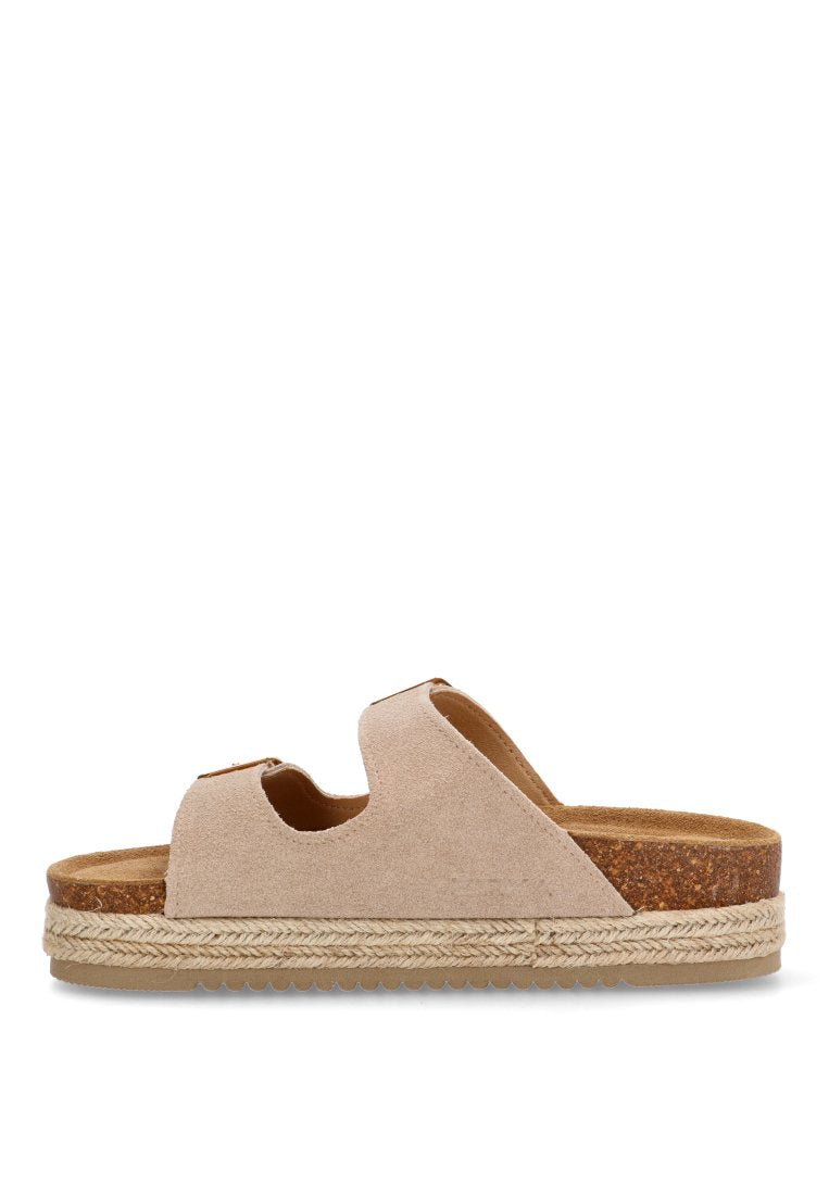 SANDALIAS BIO PISO DOBLE GALIOTA 10061 ETIKA MUJER BEIGE