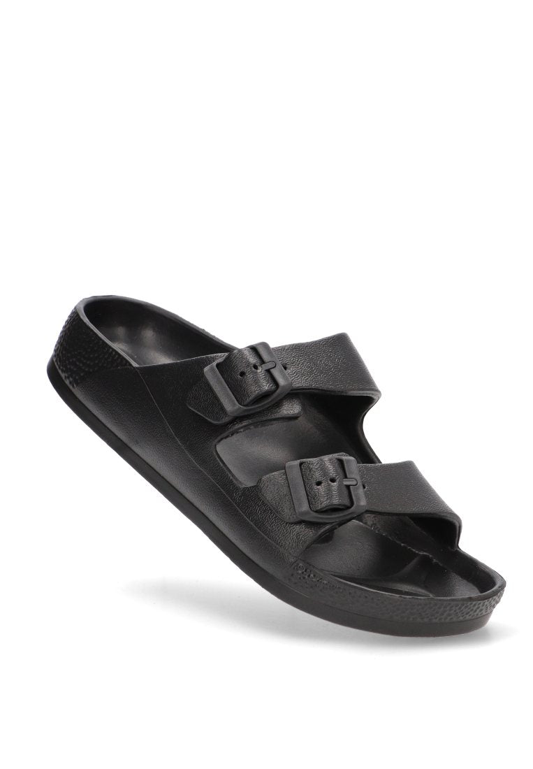 SANDALIA DE GOMA NISIROS 10076 ETIKA MUJER NEGRO