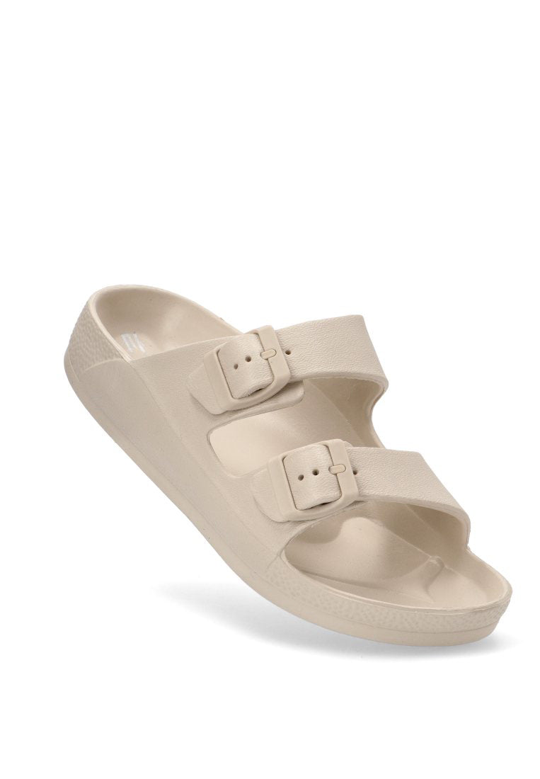 SANDALIA DE GOMA NISIROS 10076 ETIKA MUJER BEIGE