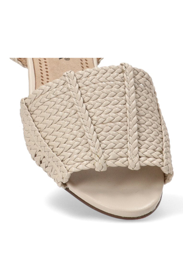 SANDALIA PLANA 10018 ETIKA MUJER BEIGE