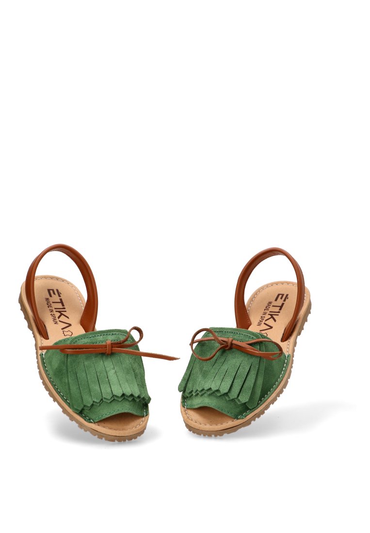 MENORQUINA FLECOS CARINA 10081 ETIKA MUJER VERDE