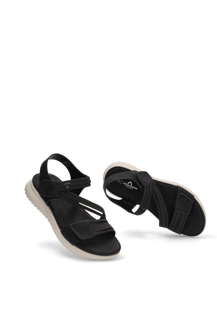 SANDALIA TIRAS ENSENADA 01 41026 ARMONY MUJER NEGRO