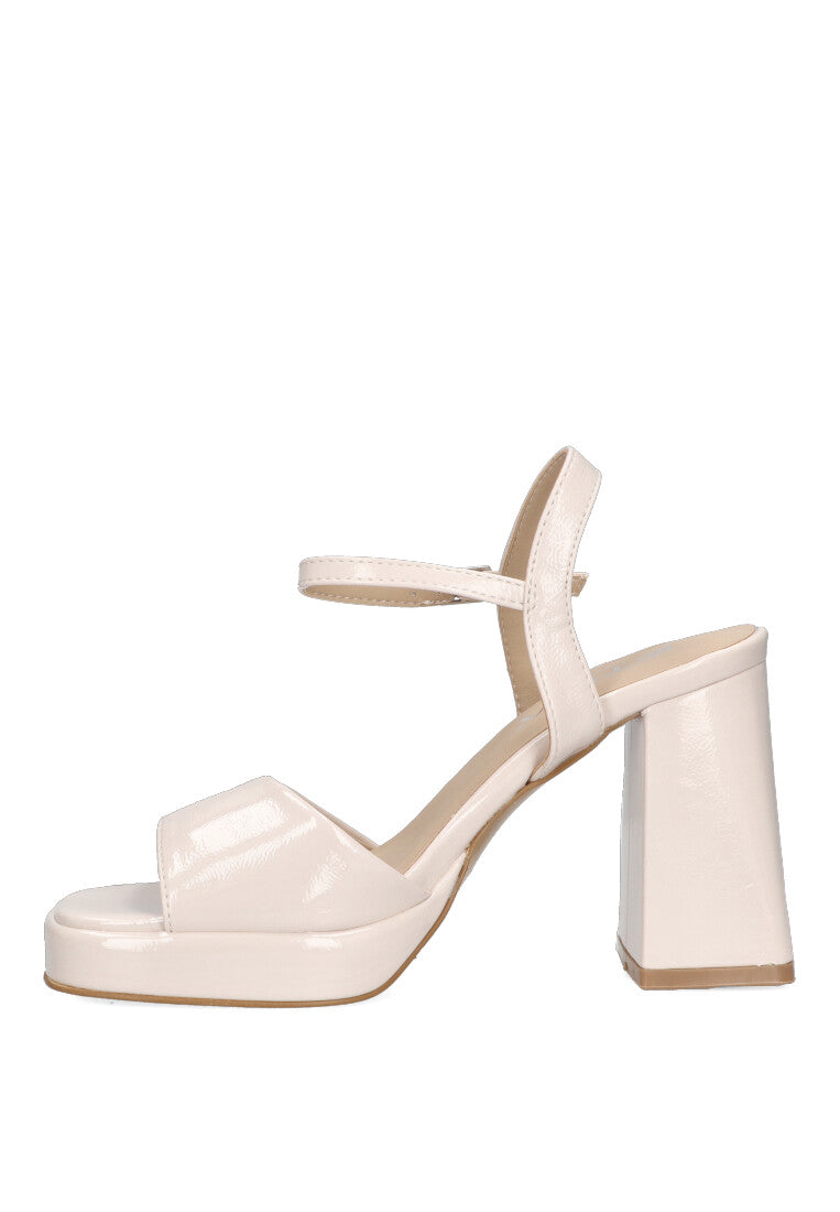 SANDALIA TACON CHAROL 90006 ETIKA BETLEM COLOR BEIGE MUJER