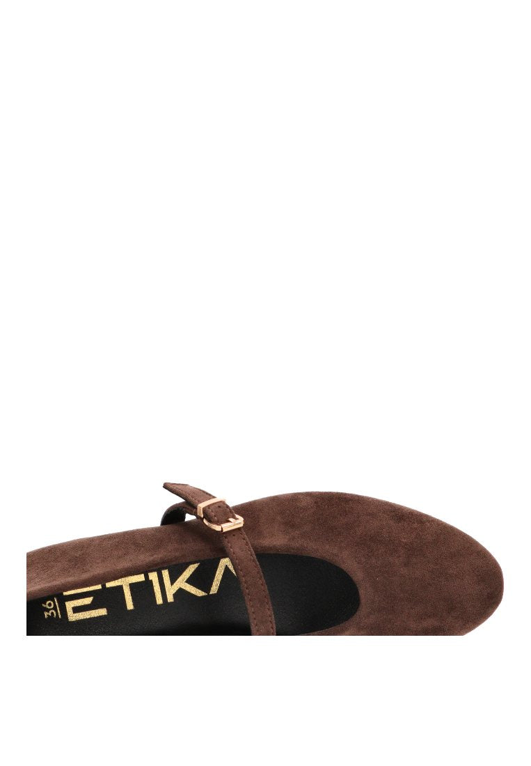 BAILARINA PUNTERA FINA ATENEA 63310 ETIKA MUJER MARRoN