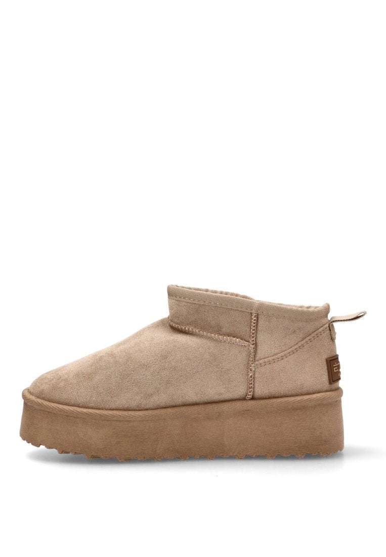 BOTIN BAJO PELO GIULIA 01 10912 ETIKA MUJER TAUPE