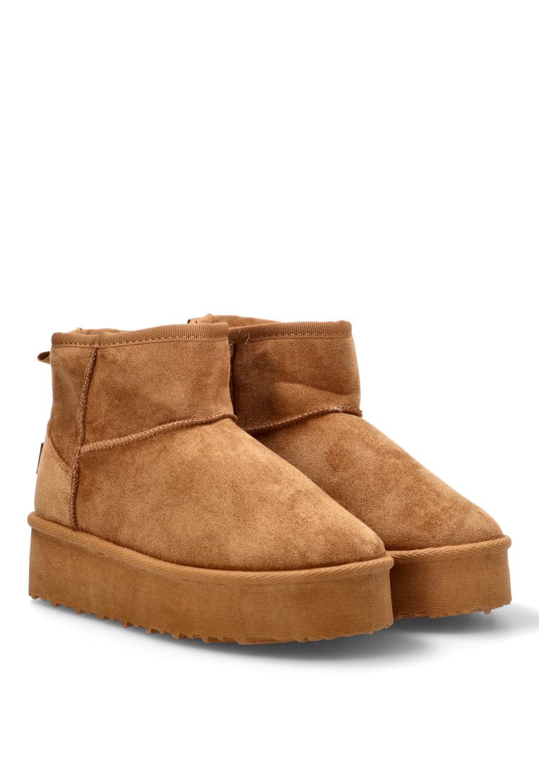 BOTIN PELO GIULIA 02 10914 ETIKA MUJER CAMEL