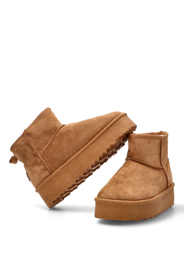 BOTIN PELO GIULIA 02 10914 ETIKA MUJER CAMEL