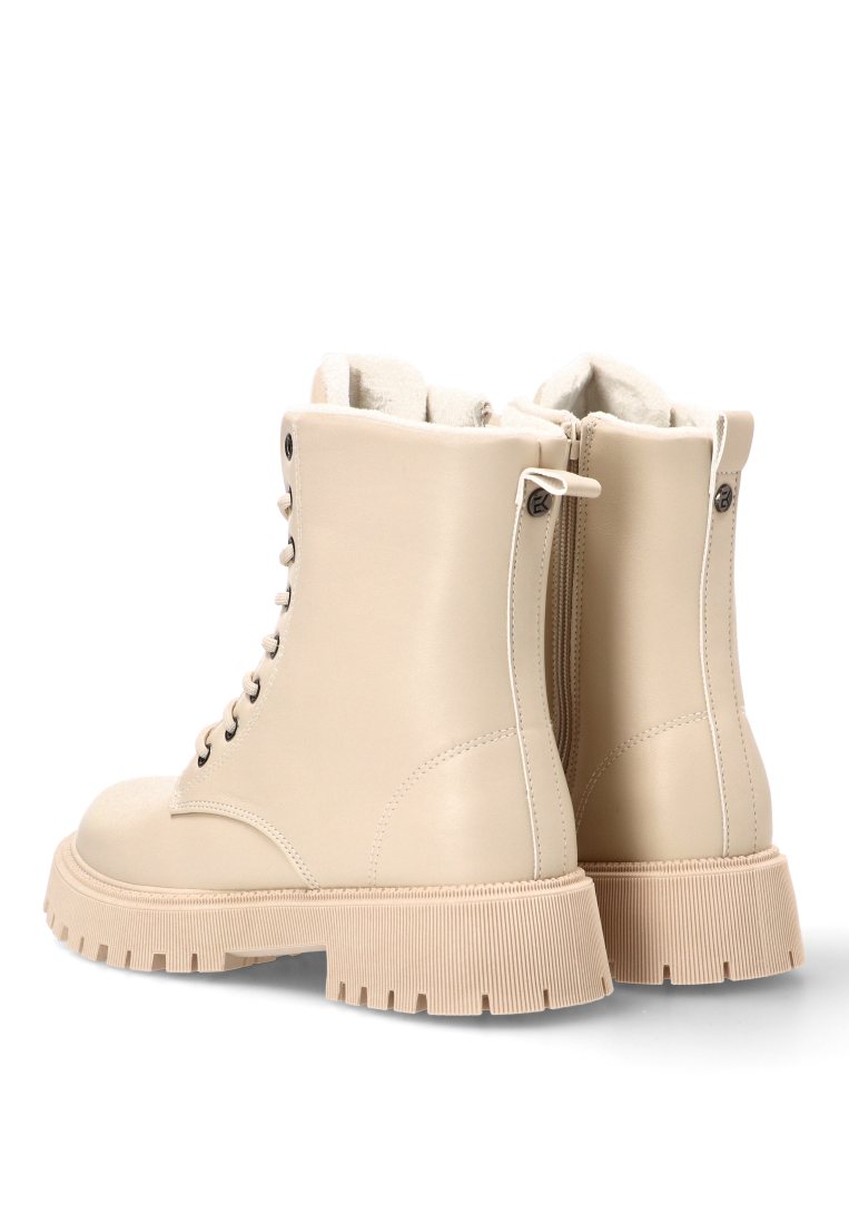 BOTIN MILITAR TOULOUSE 01 11049 ETIKA MUJER BEIGE