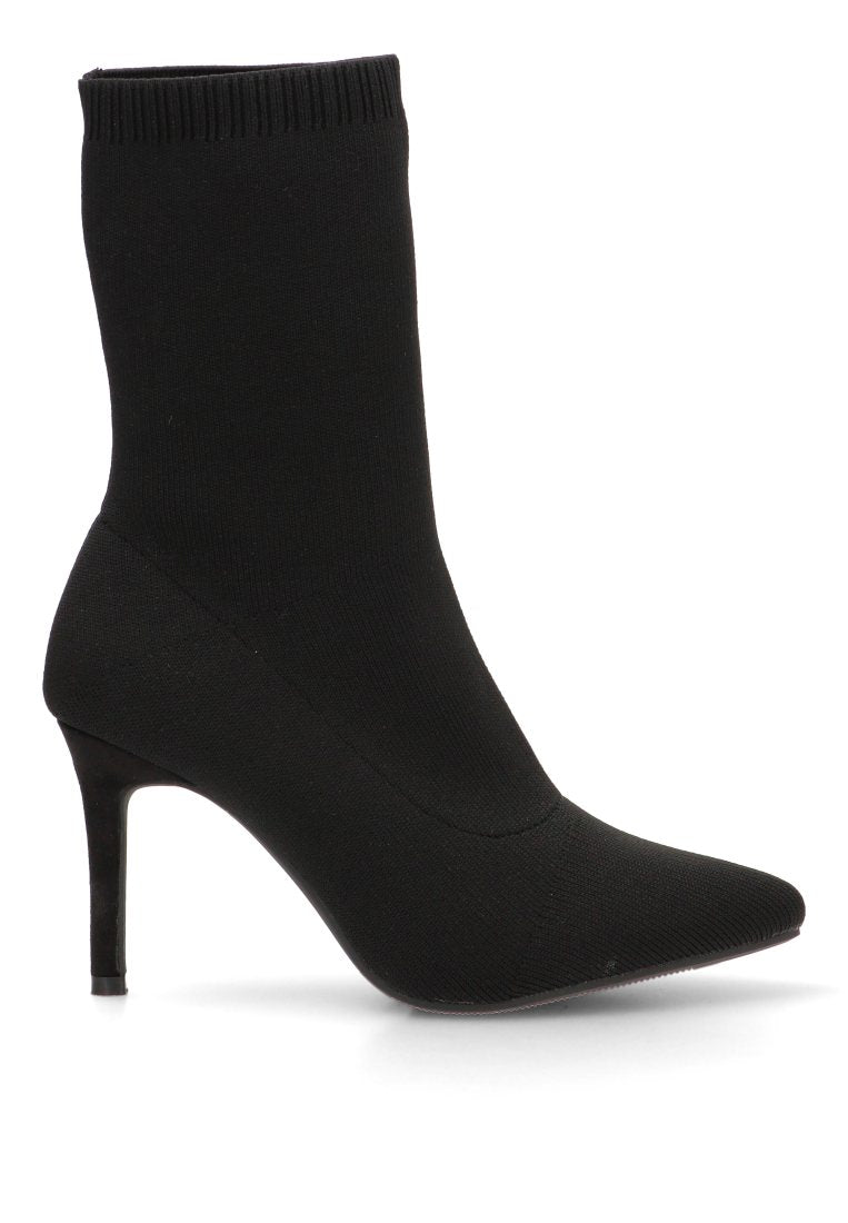 BOTIN DE CALCETIN ELLE 32025 ETIKA MUJER NEGRO