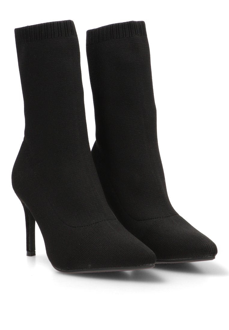 BOTIN DE CALCETIN ELLE 32025 ETIKA MUJER NEGRO