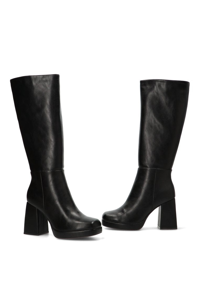 BOTA TACON ALTO TURIN 01 42414 ETIKA MUJER NEGRO