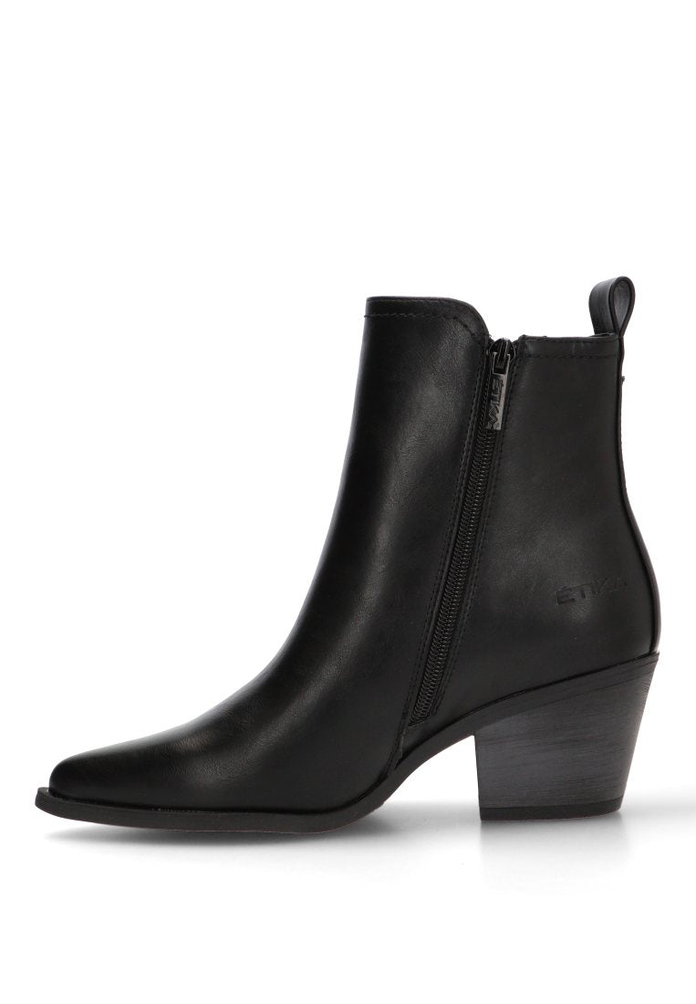 BOTIN 3 HEBILLAS MUSSE 110548 ETIKA MUJER NEGRO