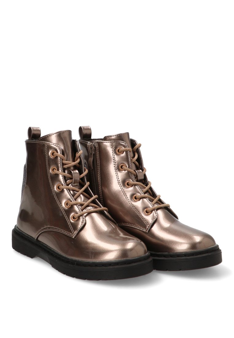 BOTIN GLITTER BRUNA 10624 ETIKA NIyA PLATA
