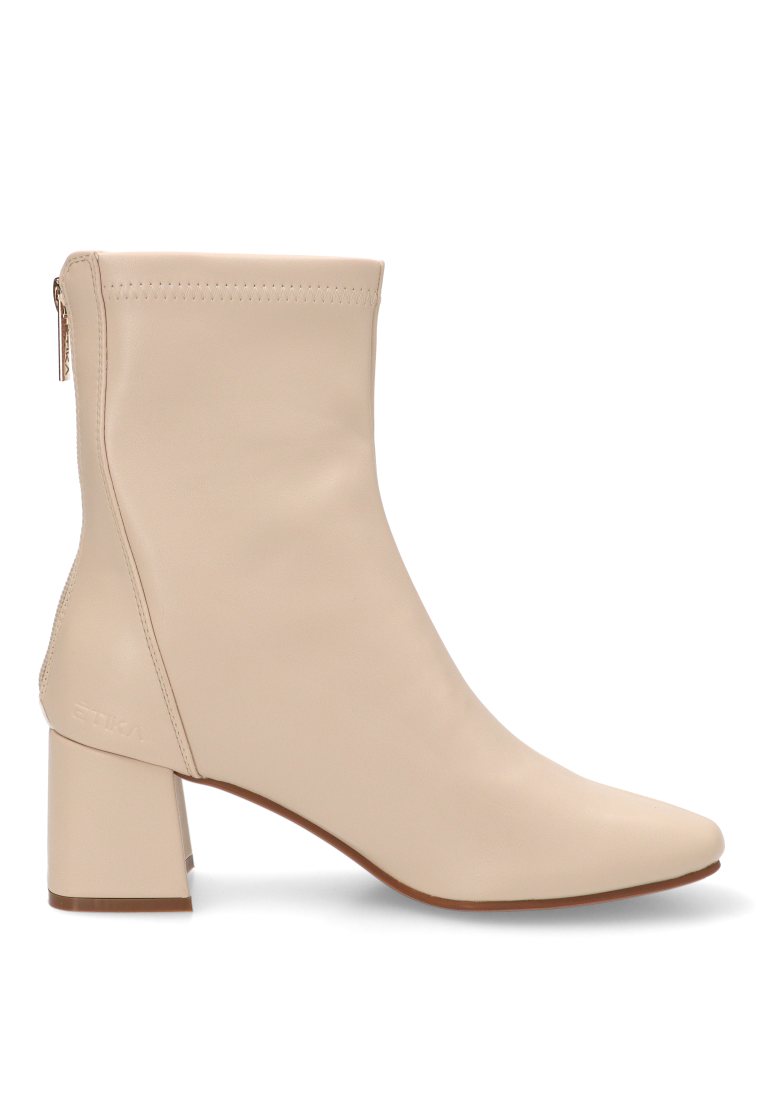 BOTIN CREMALLERA CAGLIARI 32015 ETIKA MUJER BEIGE