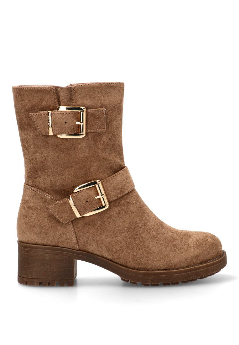 BOTIN BIKER WATFORD 11050 ETIKA MUJER TAUPE