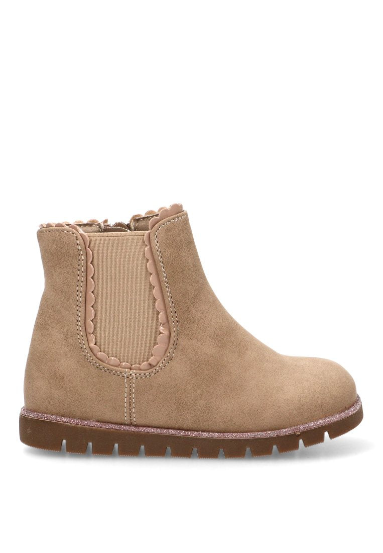 BOTIN ELASTICO GALA 110553 ETIKA NIyA BEIGE
