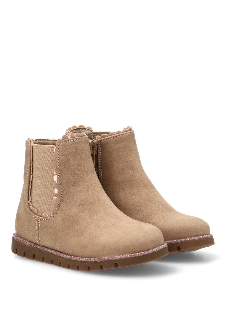 BOTIN ELASTICO GALA 110553 ETIKA NIyA BEIGE