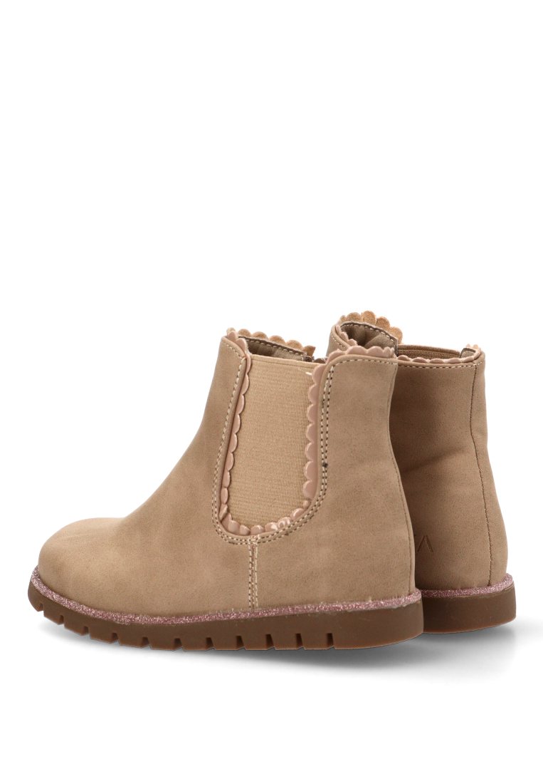 BOTIN ELASTICO GALA 110553 ETIKA NIyA BEIGE